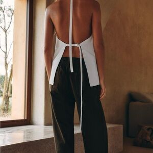 100% Cotton Zara Apron Top, XS